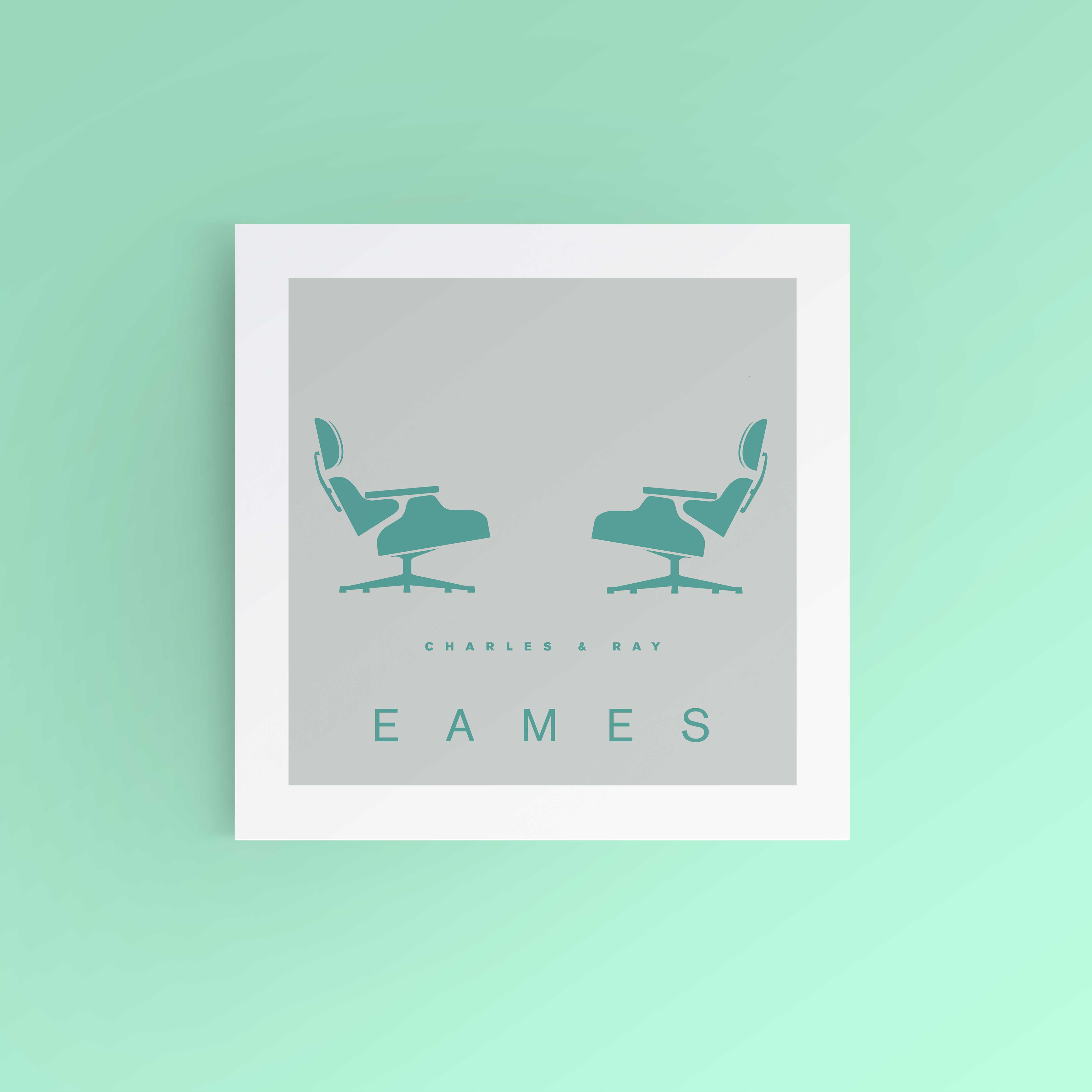 First slide Poster Eames